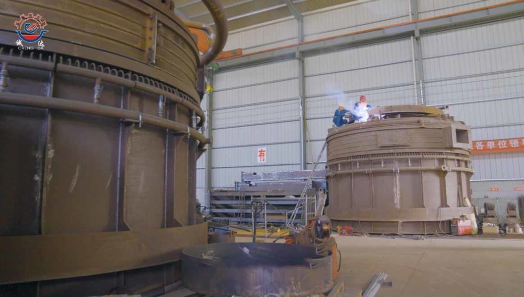 Shaanxi CHENGDA Industry Furnace MAKE Co., Ltd. خط إنتاج الشركة المصنعة