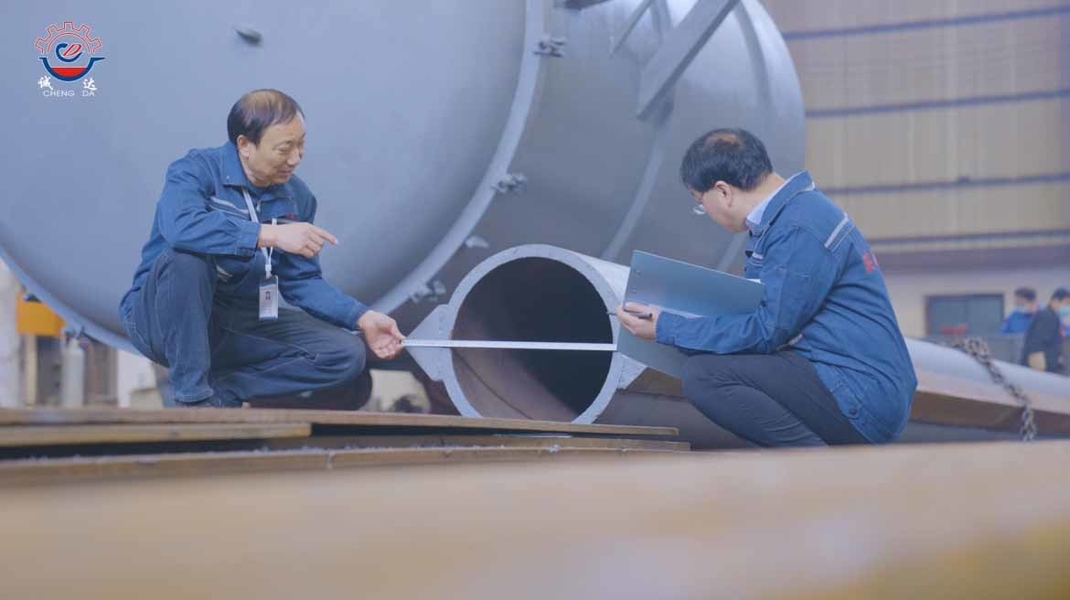 Shaanxi CHENGDA Industry Furnace MAKE Co., Ltd. خط إنتاج الشركة المصنعة