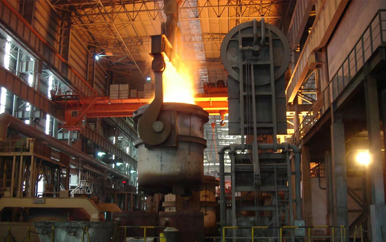 10 Ton -150 Ton Ladle Refining Furnace Steel Ladle