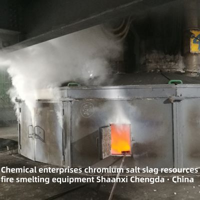 TOP4 Chromium salt slag resource pyrometallurgical equipment with High Efficiency and Energy Saving