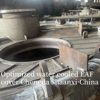 غطاء فرن كهربائي مبرد بالماء / غطاء فرن كهربائي بقوس مبرد بالماء مُحسّن مثالي للتطبيقات الشاقة