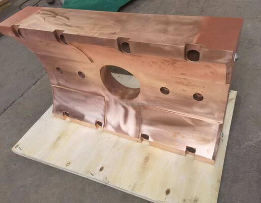 فك نحاسي للتلامس لذراع التوصيل للقطب الكهربائي لفرن القوس الكهربائي EAF LRF