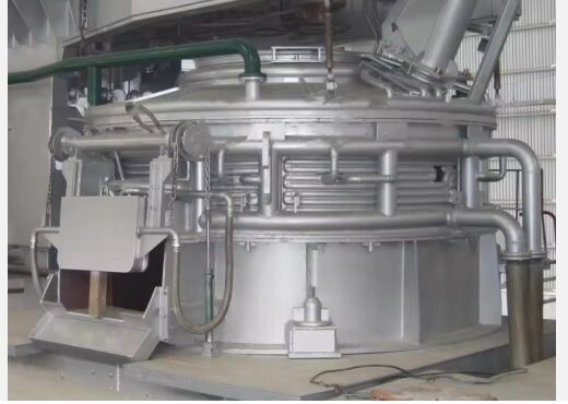 فرن معدني صناعي بطول 50 طن / فرن قوس كهربائي لذوبان المعادن