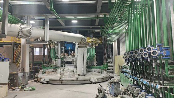 الفرن الكهربائي للصوف الصخري